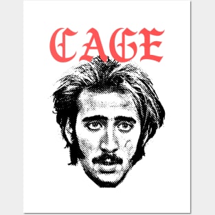 Nicolas Cage //// Retro Aesthetic Fan Art Design Posters and Art